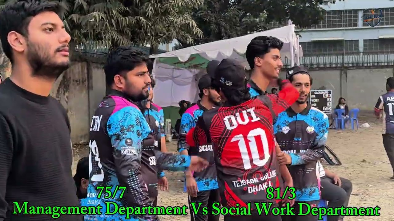 Management Department Vs Social Work Department || Semi-final✅ || 4th match highlights || SWCC || 