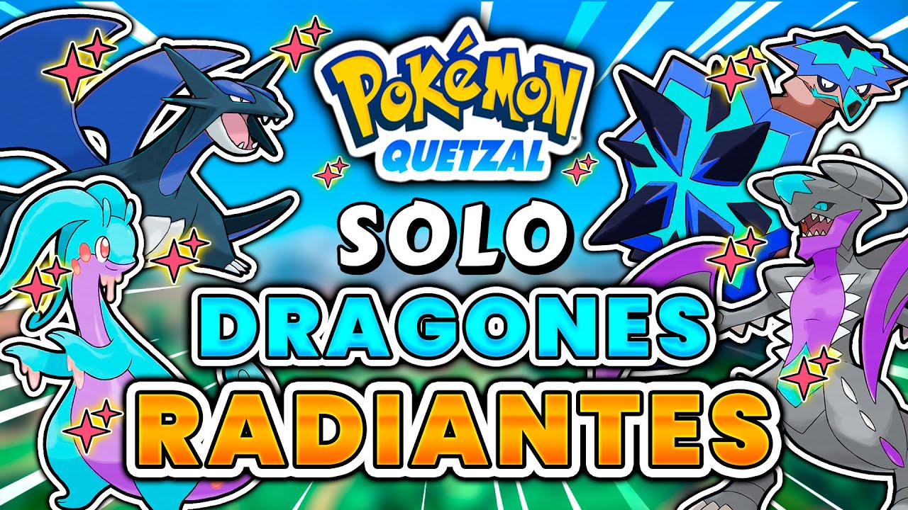 SE PUEDE SUPERAR POKÉMON QUETZAL USANDO SOLO DRAGONES SHINY RADIANTES?
