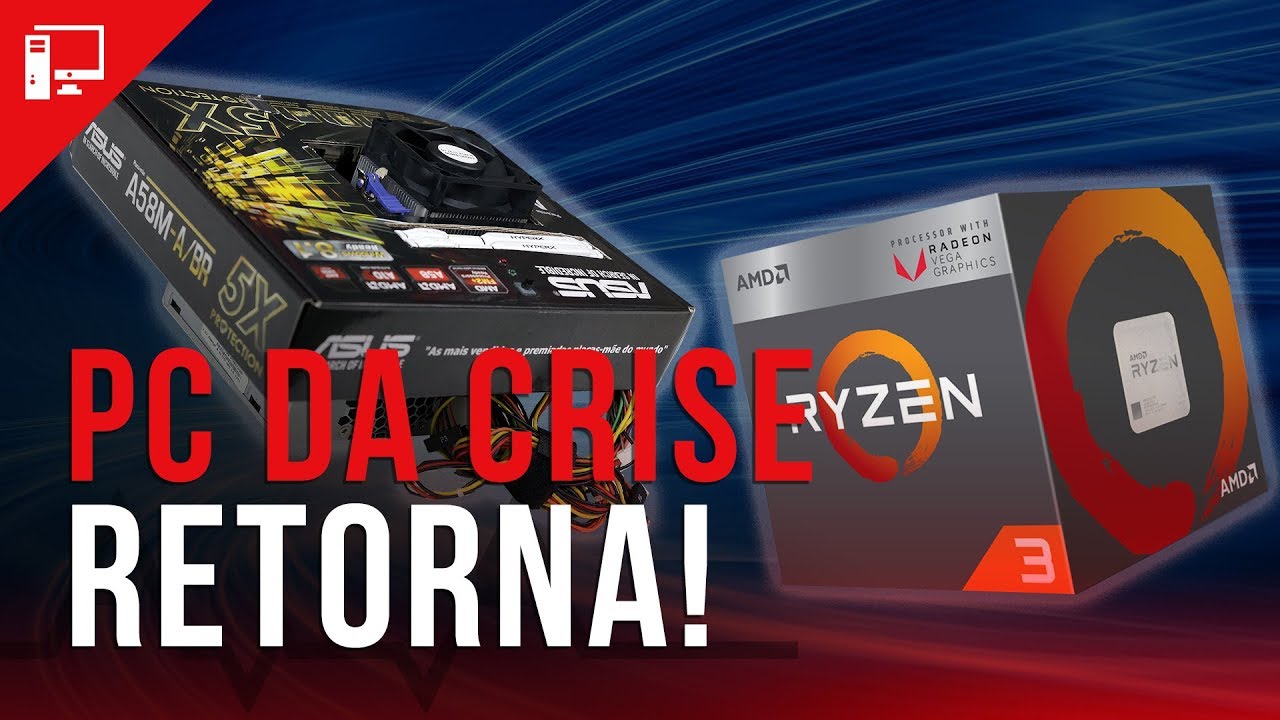 PC da Crise Returns: APUs com Vega vão trazer ele de volta ao game?