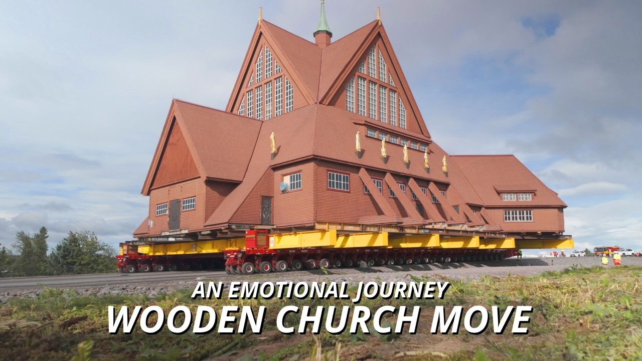 The Town That Moved it's Church, an Epic Feat of Engineering in Kiruna Sweden! LKAB Mega Move!