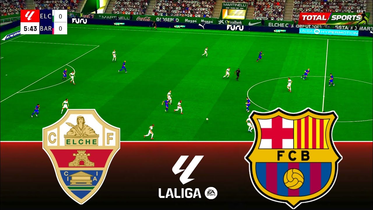 Elche CF vs Barcelona | La Liga EA Sports 2025/26 | Full Match All Goals | Highlights