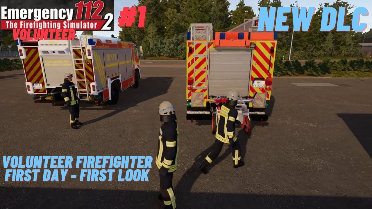 Emergency Call 112 2 Volunteer #1 -  First day as a Volunteer Firefighter