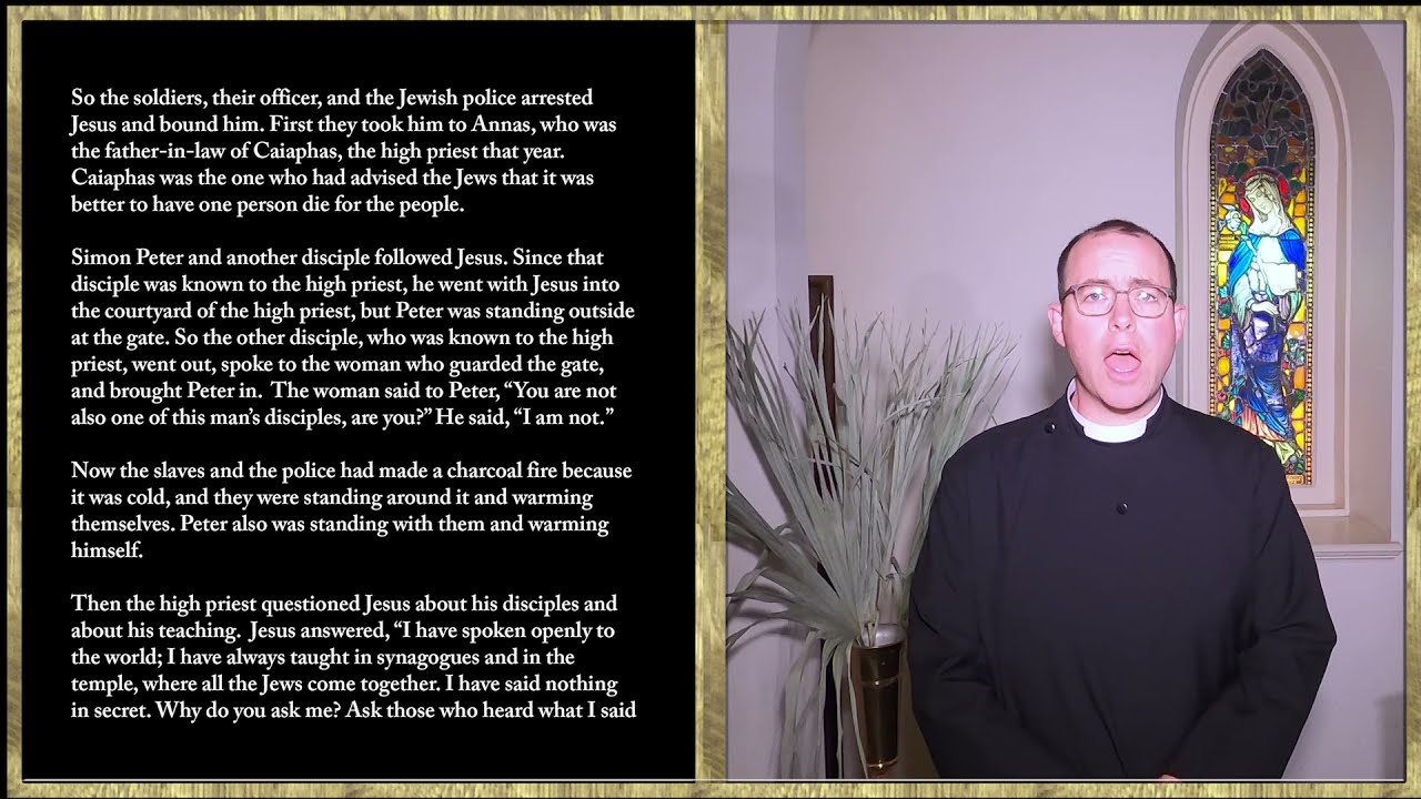 Choral narration: St. John Passion adapted from Tomás Luis de Victoria (c. 1548 -1611).