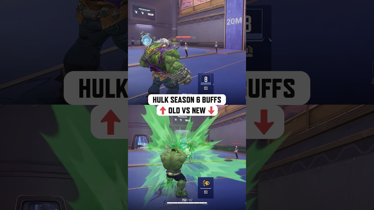 Hulk buffs are coming in Season 6 of Marvel Rivals! 🙏