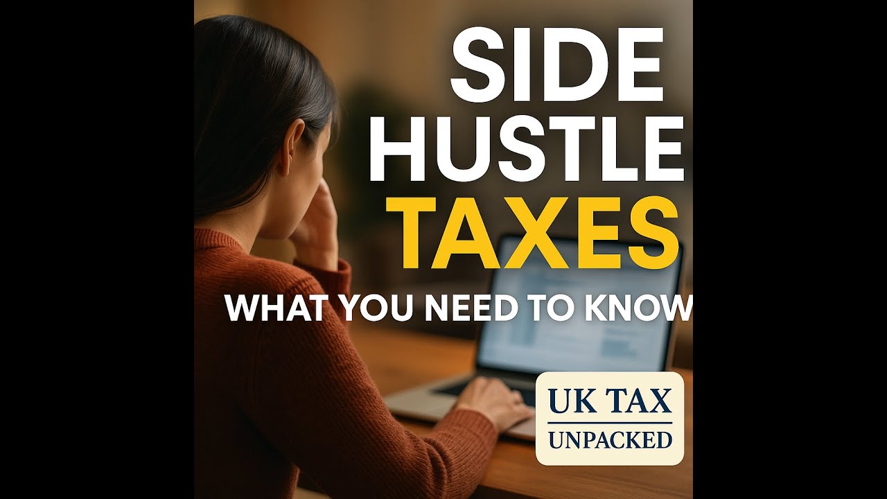UK Side Hustle Tax Explained | Self Assessment Made Simple (2025)