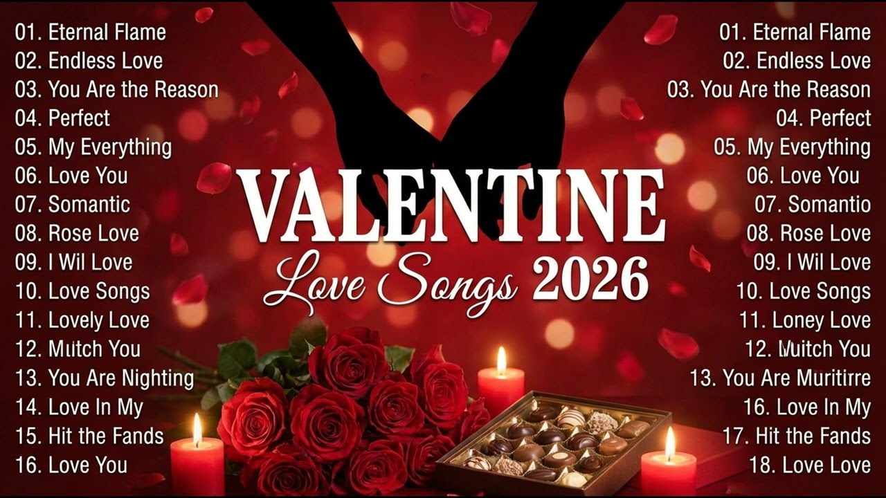 VALENTINE Romance 2026 💖 Ultimate 80s 90s Love Songs Collection - Your Feb 14 Begins Here!