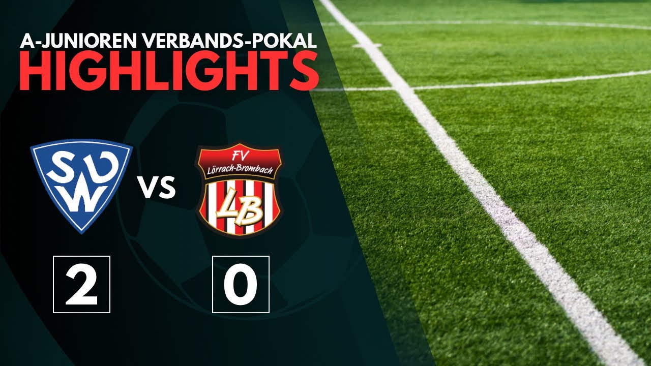 A-Junioren Verbands-Pokal | SV Weil vs. FV Lörrach-Brombach