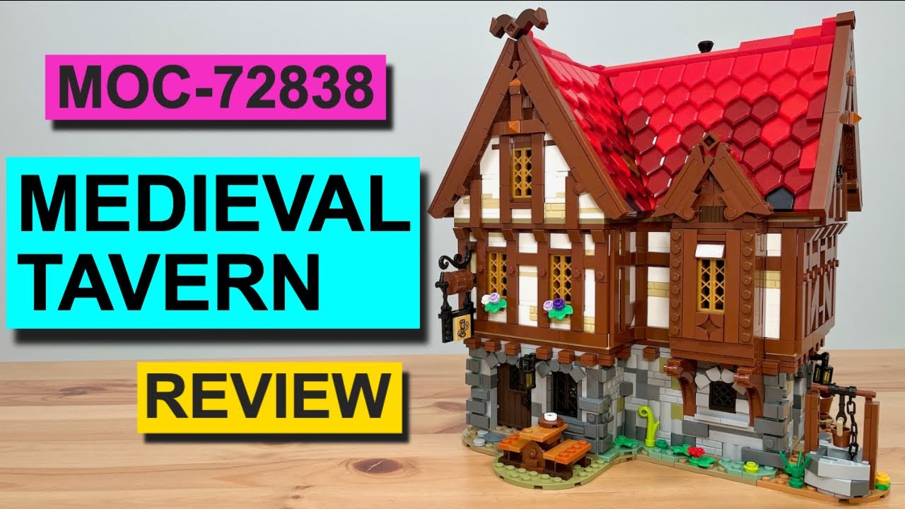 Medieval Tavern MOC-72838 Review: The perfect companion for LEGO Ideas Medieval Blacksmith 21325