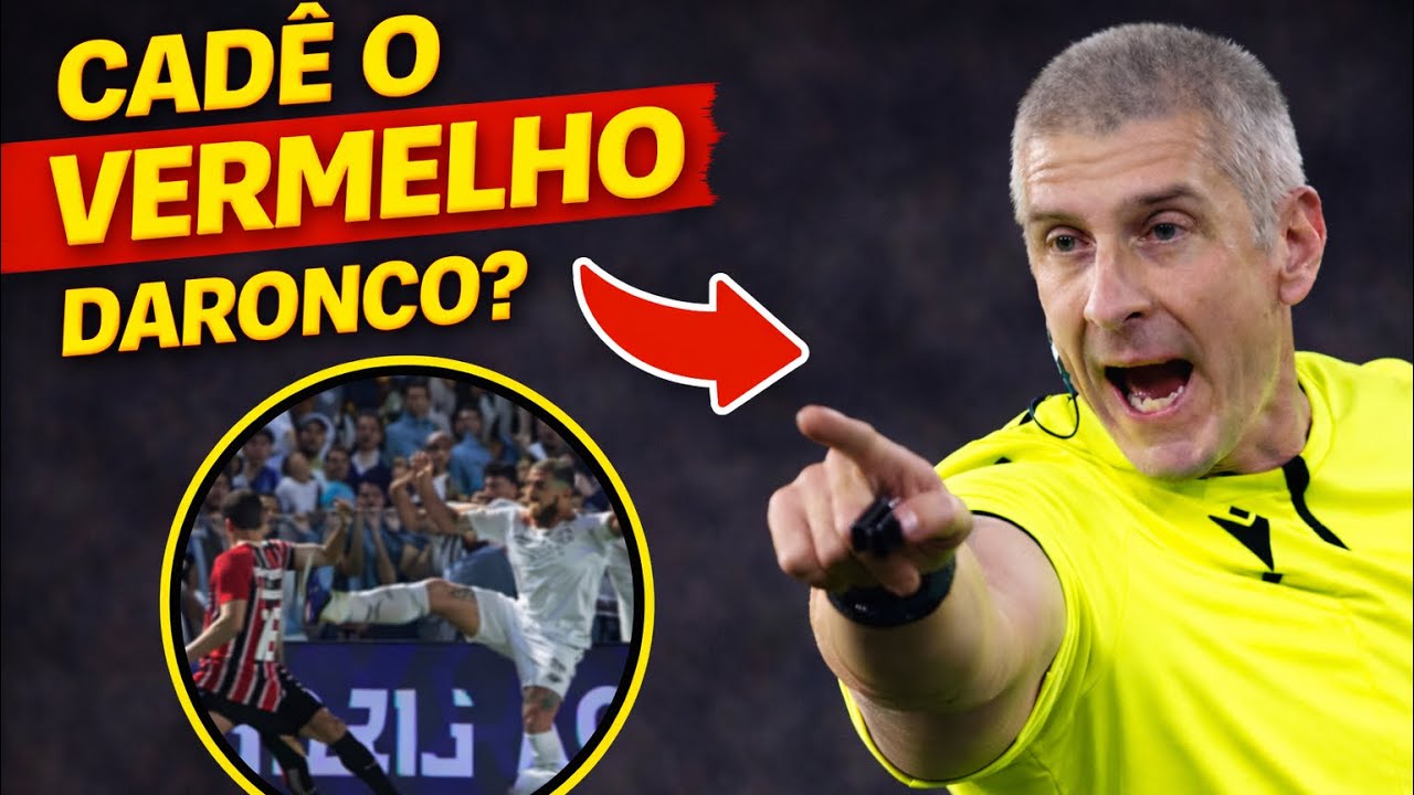 Z&Eacute; RAFAEL ERA PRA SER EXPULSO? AN&Aacute;LISE DE ARBITRAGEM &mdash; SANTOS X S&Atilde;O PAULO (EXPLICADO)