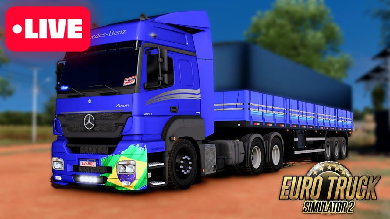 ETS 2 PRIMEIRA COMBOIO  DO ANO NO MINAS #eurotrucksimulator2