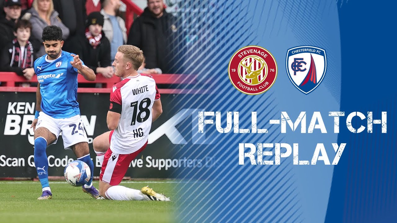 FULL MATCH | Stevenage vs Spireites
