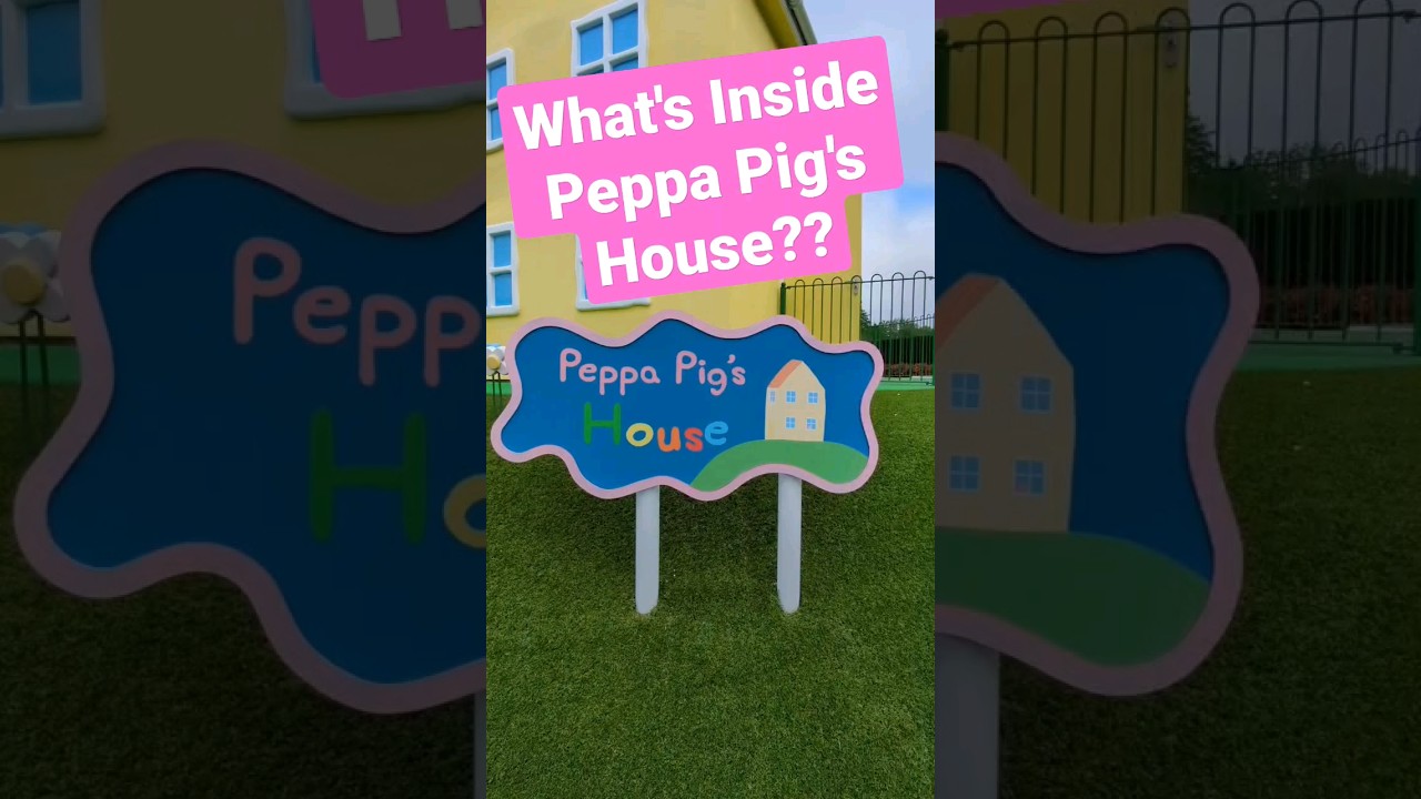 We Explored PEPPA PIG'S House!!