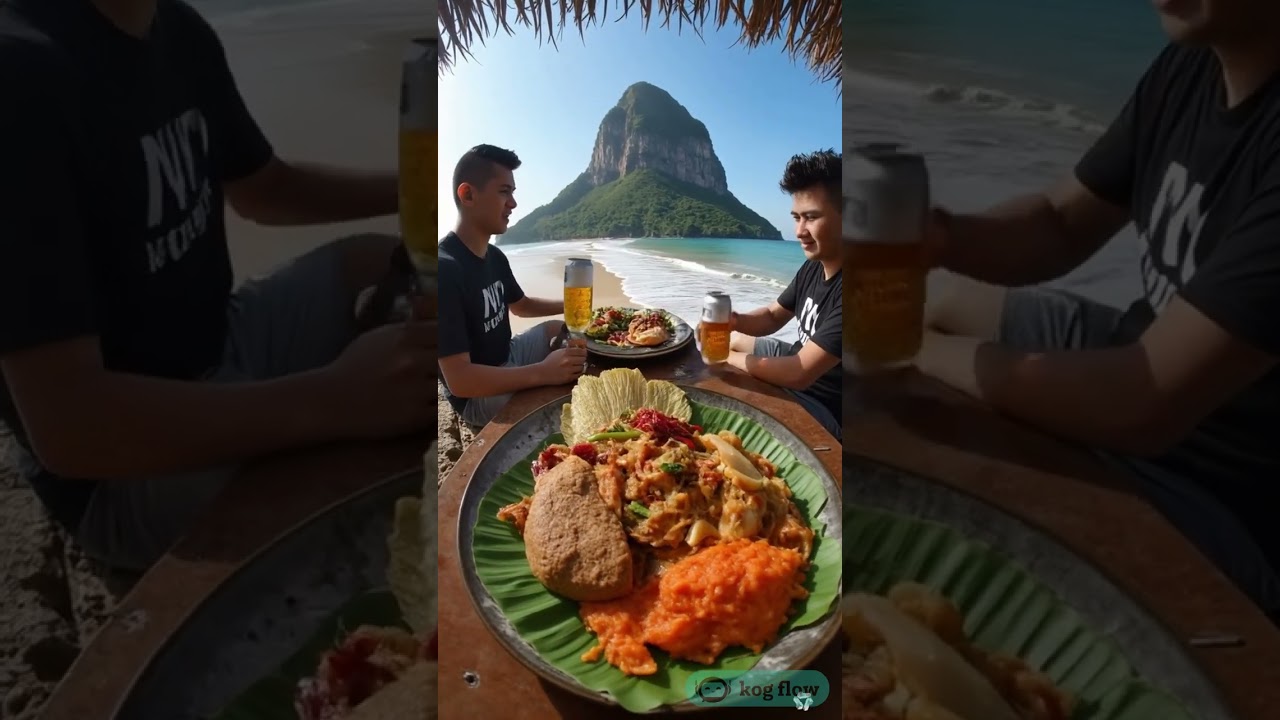 Waterfall Beach Bites: Epic Thai Food Edition