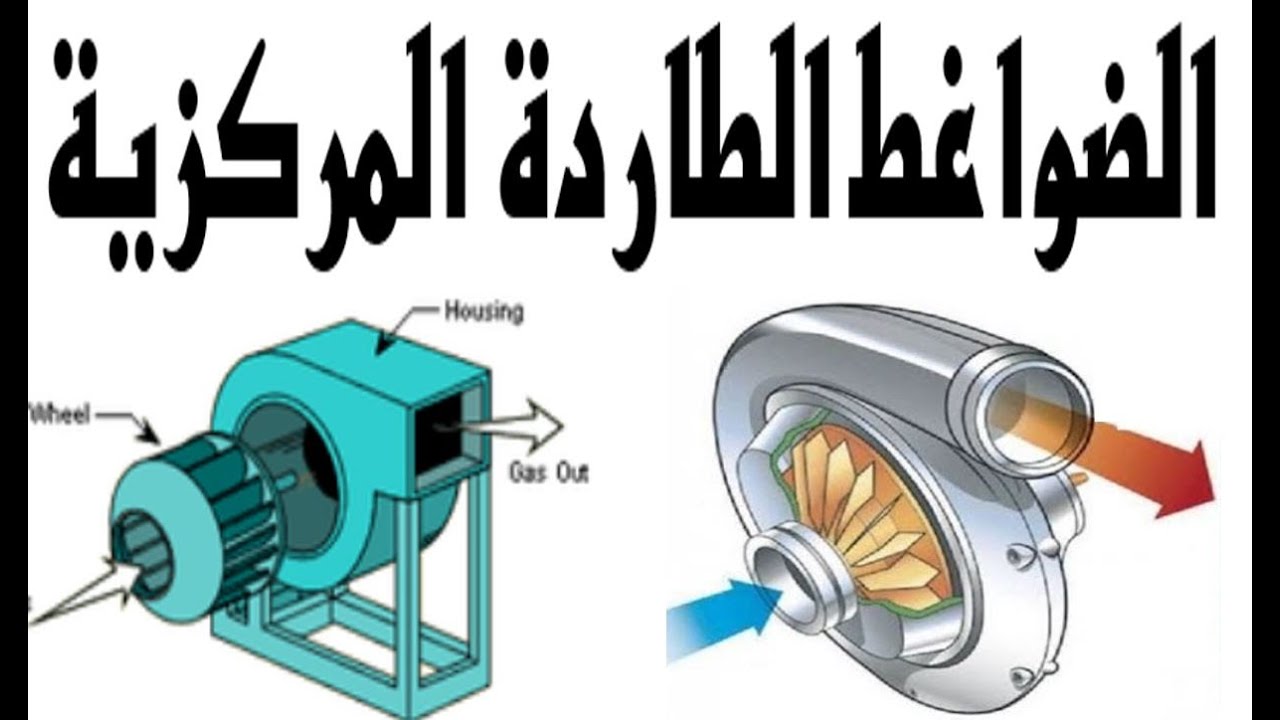 الضاغط الطارد المركزى Centrifugal compressor