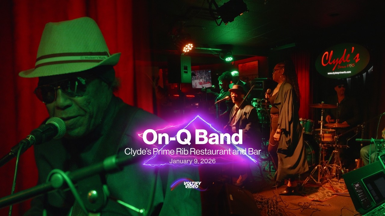 On-Q Band - Clyde’s Prime Rib Restaurant and Bar  - January 9, 2026 | Voltify Video