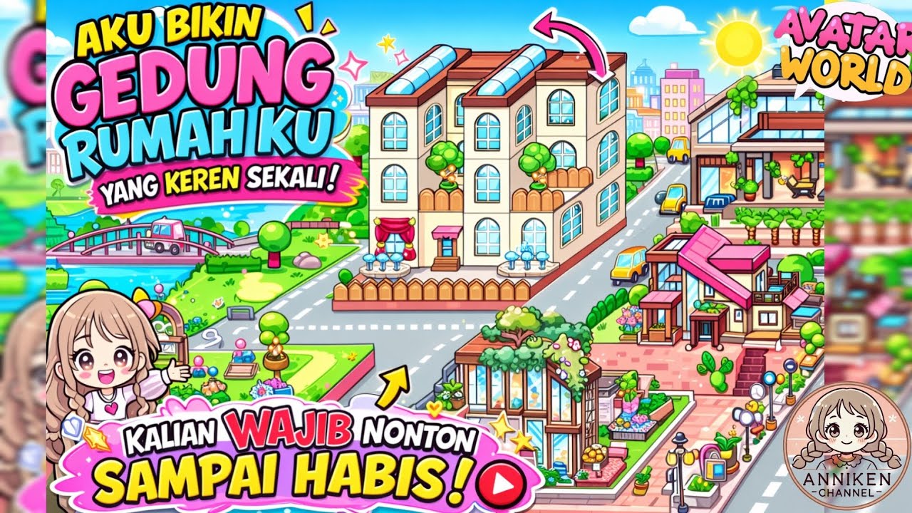 Building My Dream House in Avatar World! 🏢✨ So Cool! 