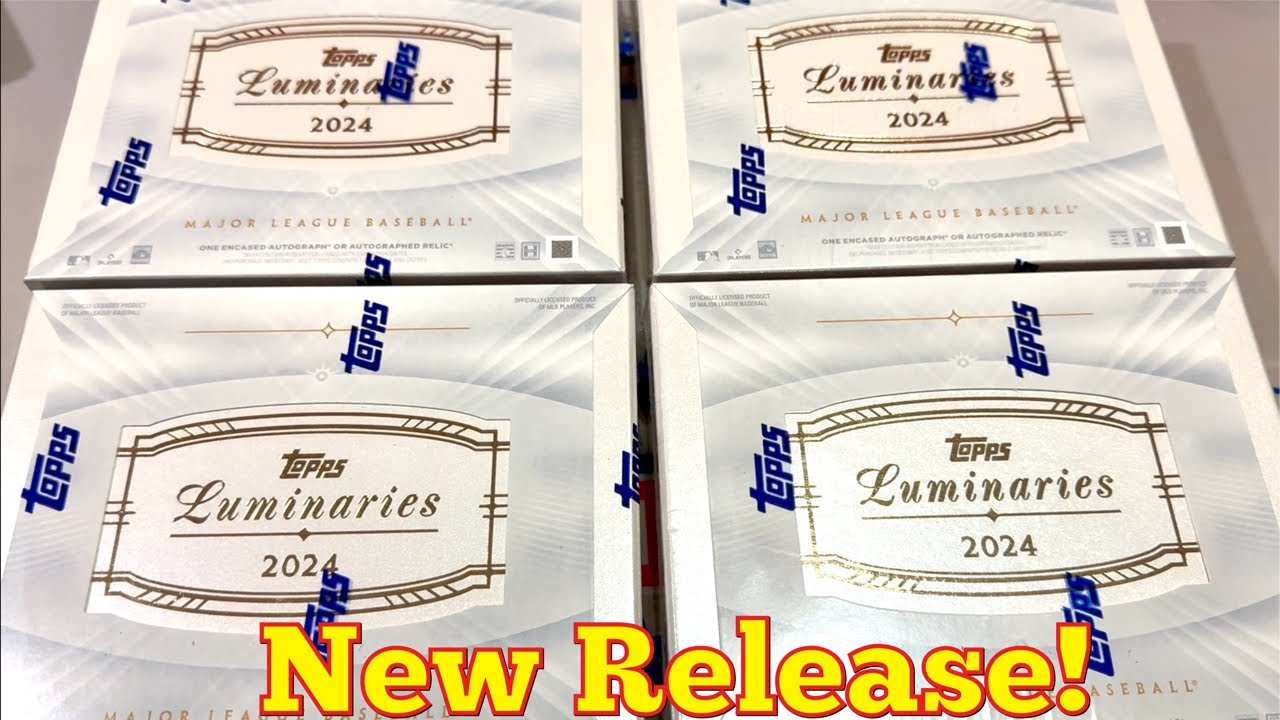 🤑INSANE 1/1 AUTO BOOKLET!!  NEW RELEASE!  2024 TOPPS LUMINARIES!
