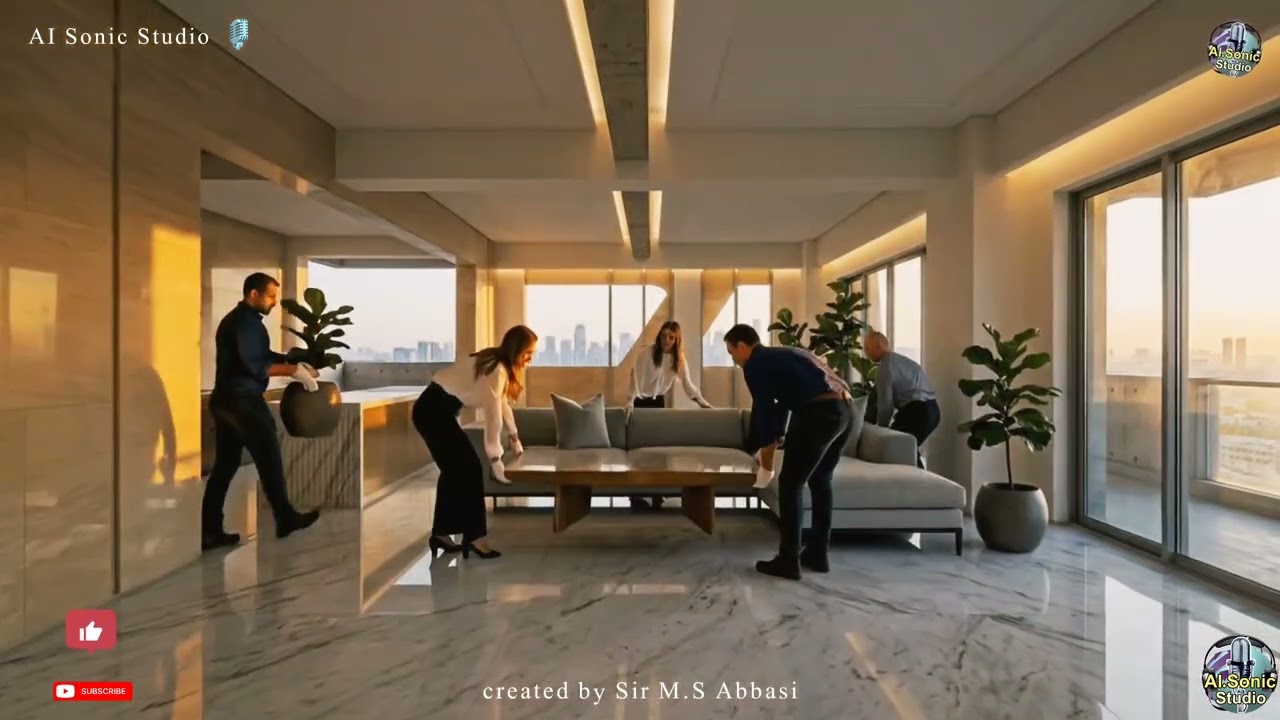 AI Luxury Apartment Transformation | Abandoned to Futuristic Dream Home
