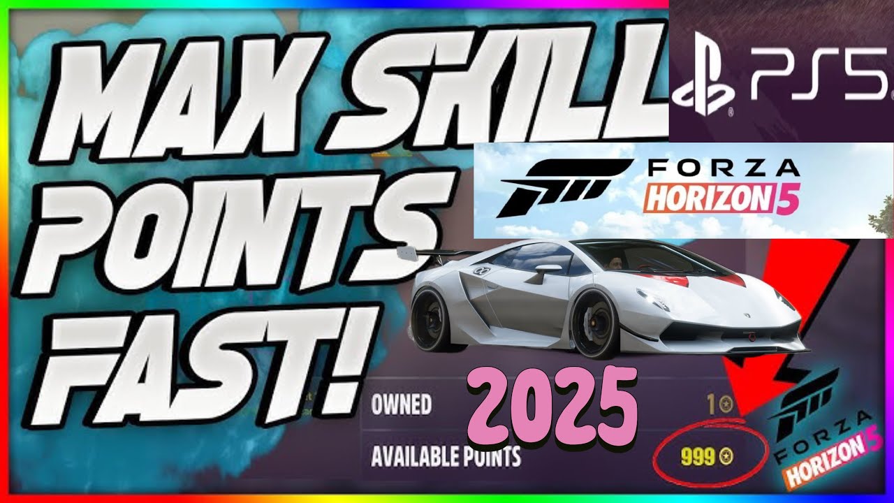 Unlimited Car Mastery Points Glitch in Forza Horizon 5! (Fast Skill Points Farming Method 2025)