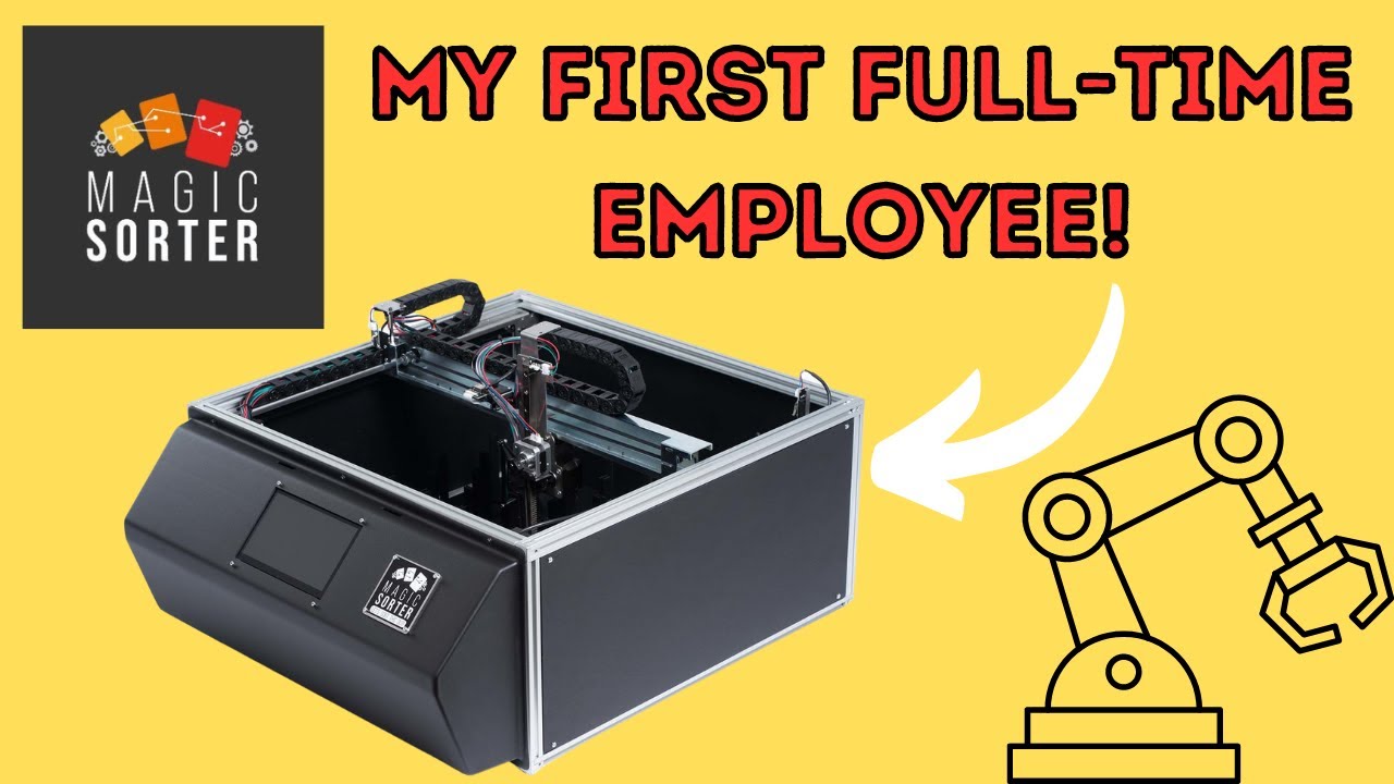 BUYING Full-Time Employee to Sort Pokemon Bulk?! Magic Sorter Review