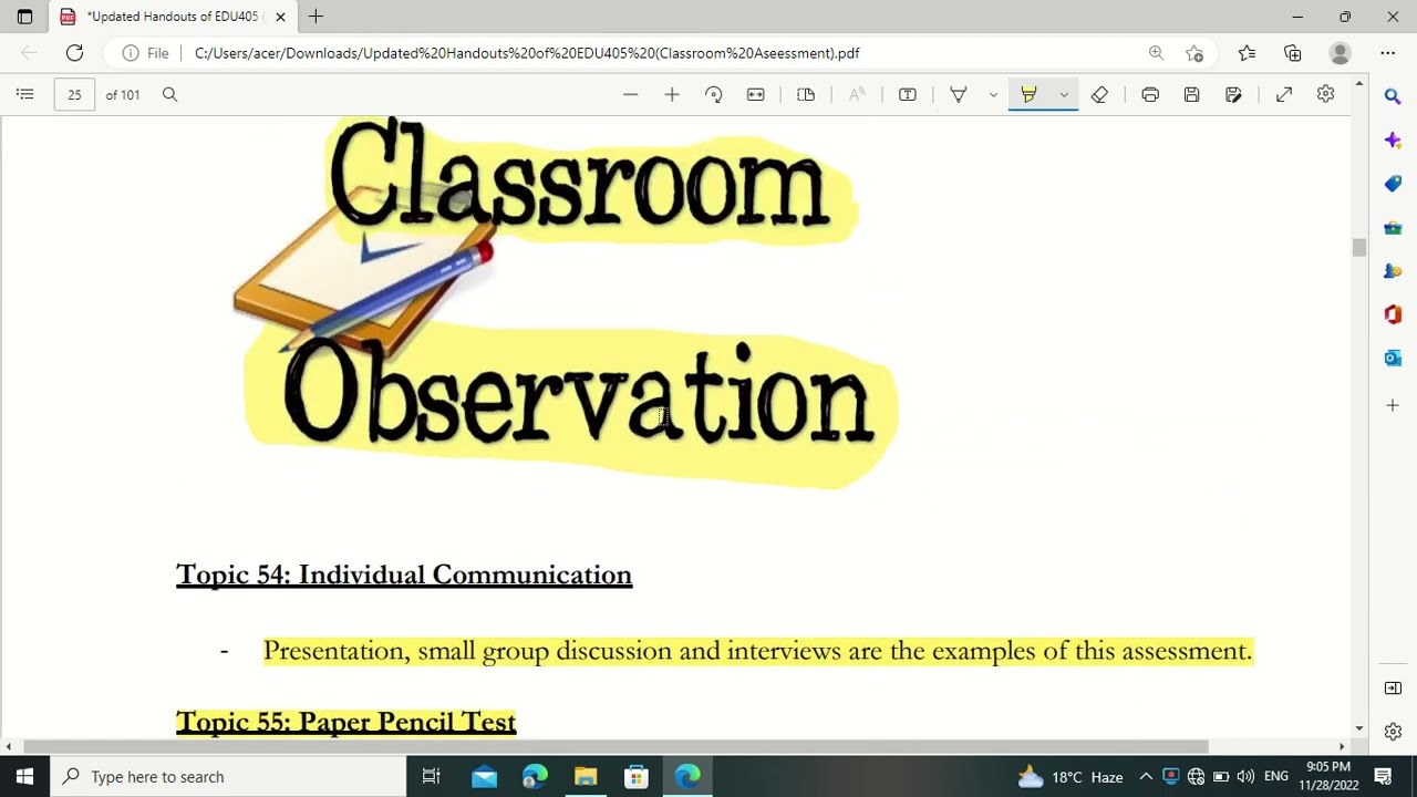 edu405 lecture 8,9,10 complete in urdu v v v important regarding to midterm