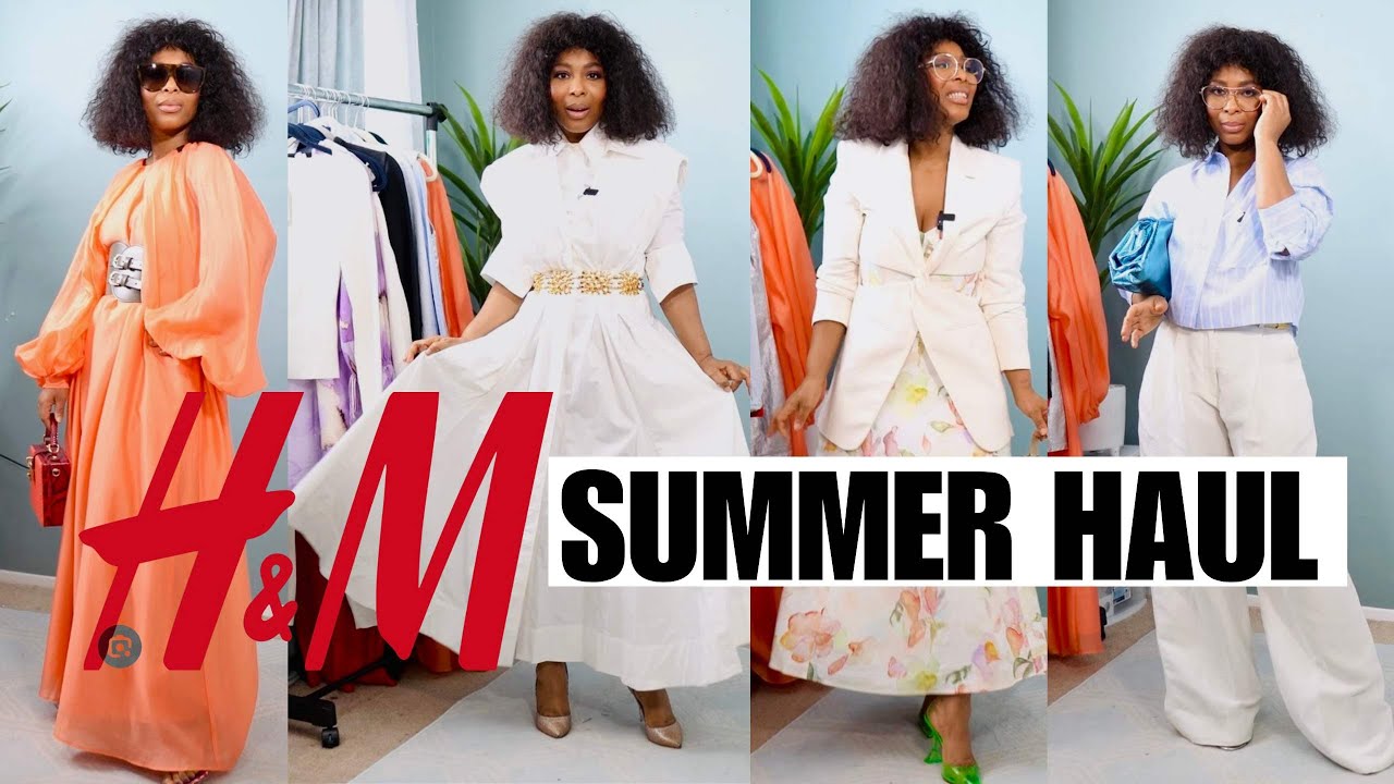 MASSIVE H&M HAUL NEW IN FOR SUMMER