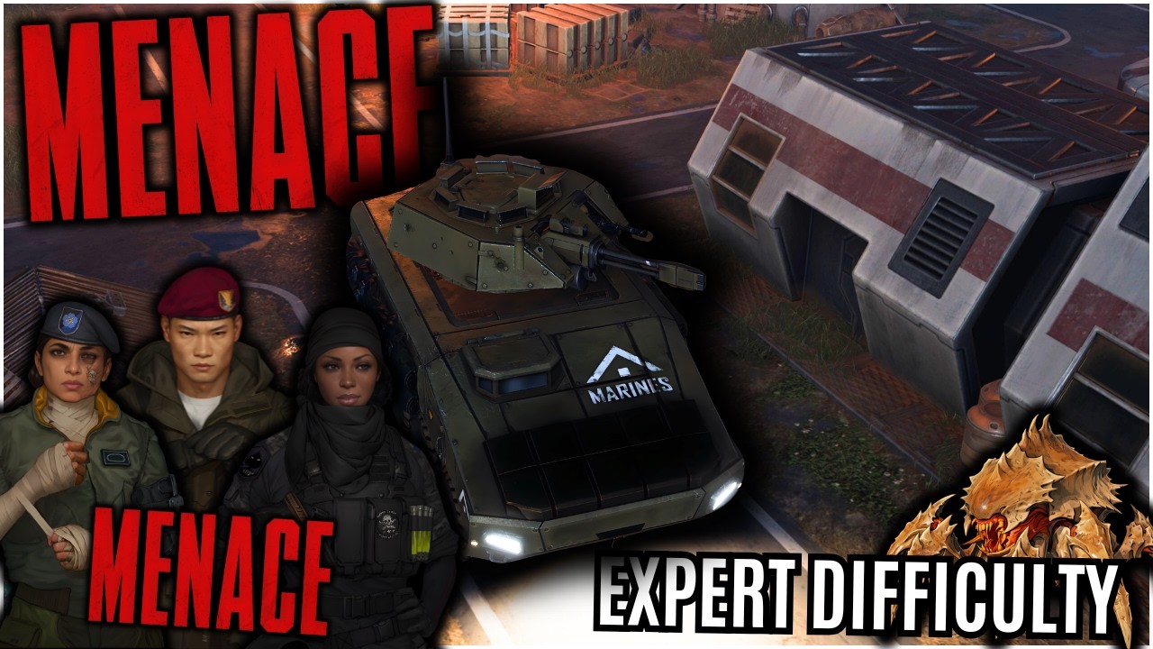 The Rotary Machinegun SHREDS! | MENACE | Expert Difficulty!
