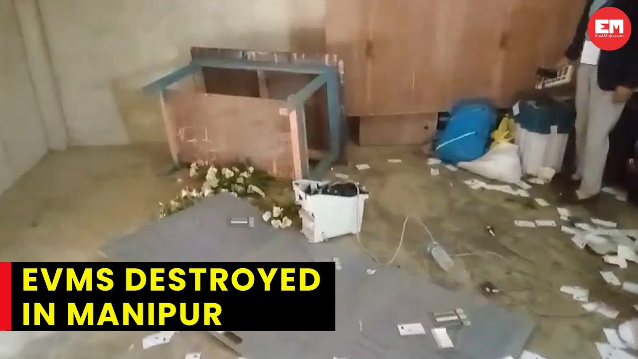 Booth capturing, destruction of EVMs during Phase II of Lok Sabha polls in Manipur