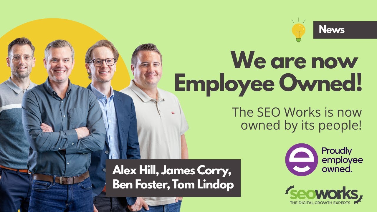 Award Winning Sheffield Agency Becomes an Employee Owned Trust | The SEO Works