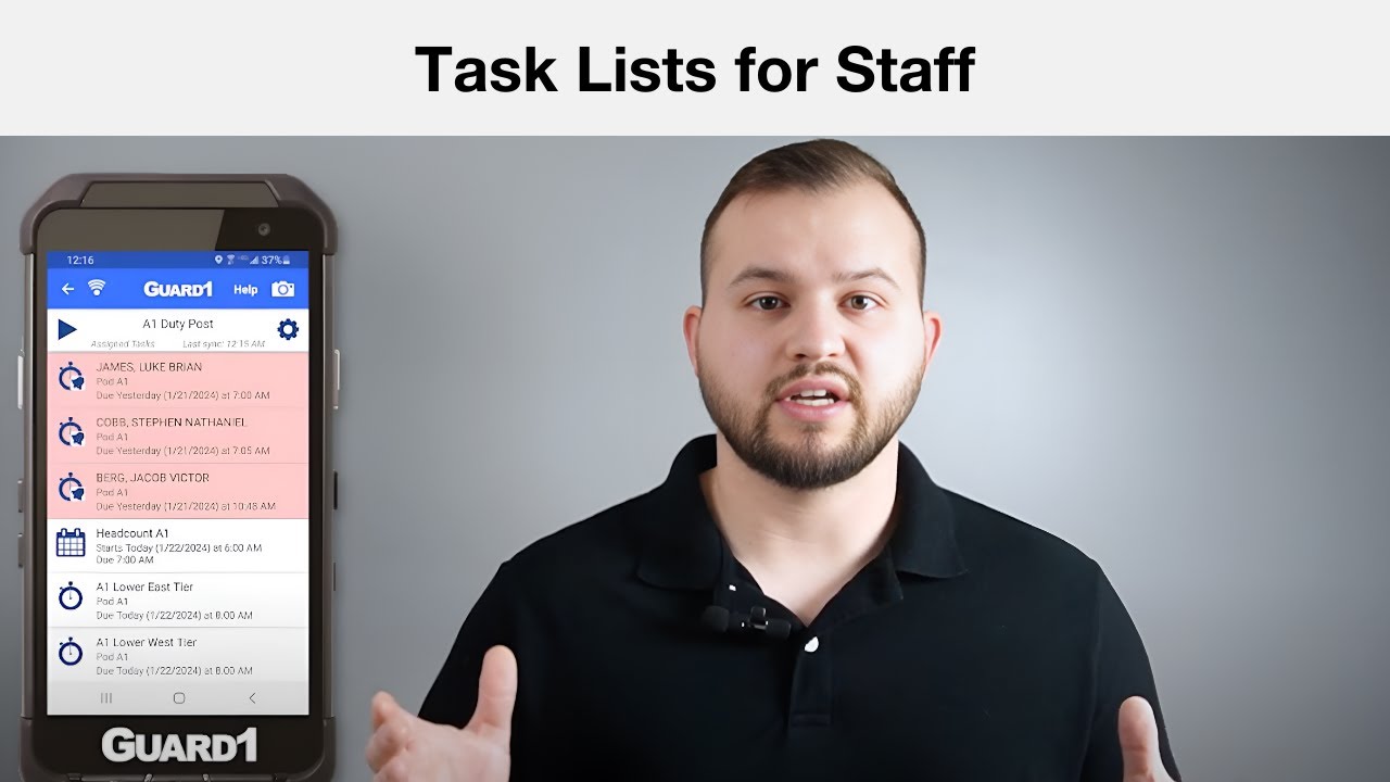 Task Lists for Staff