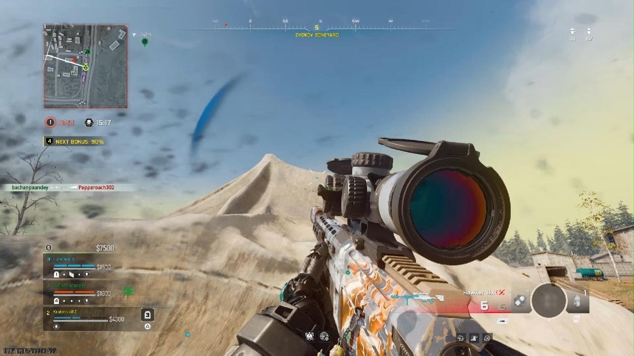 COD Warzone BO7 KratosSkillz WIN 21
