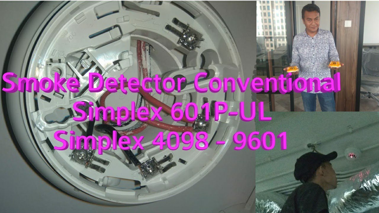 Simplex 4098-9601 Simplex 601P-UL Photo electric Smoke detector