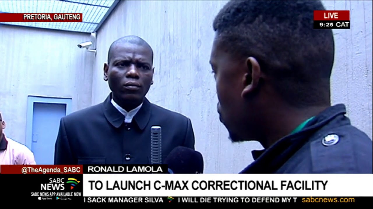 Lamola to officially open upgraded high security C-Max Correctional Facility