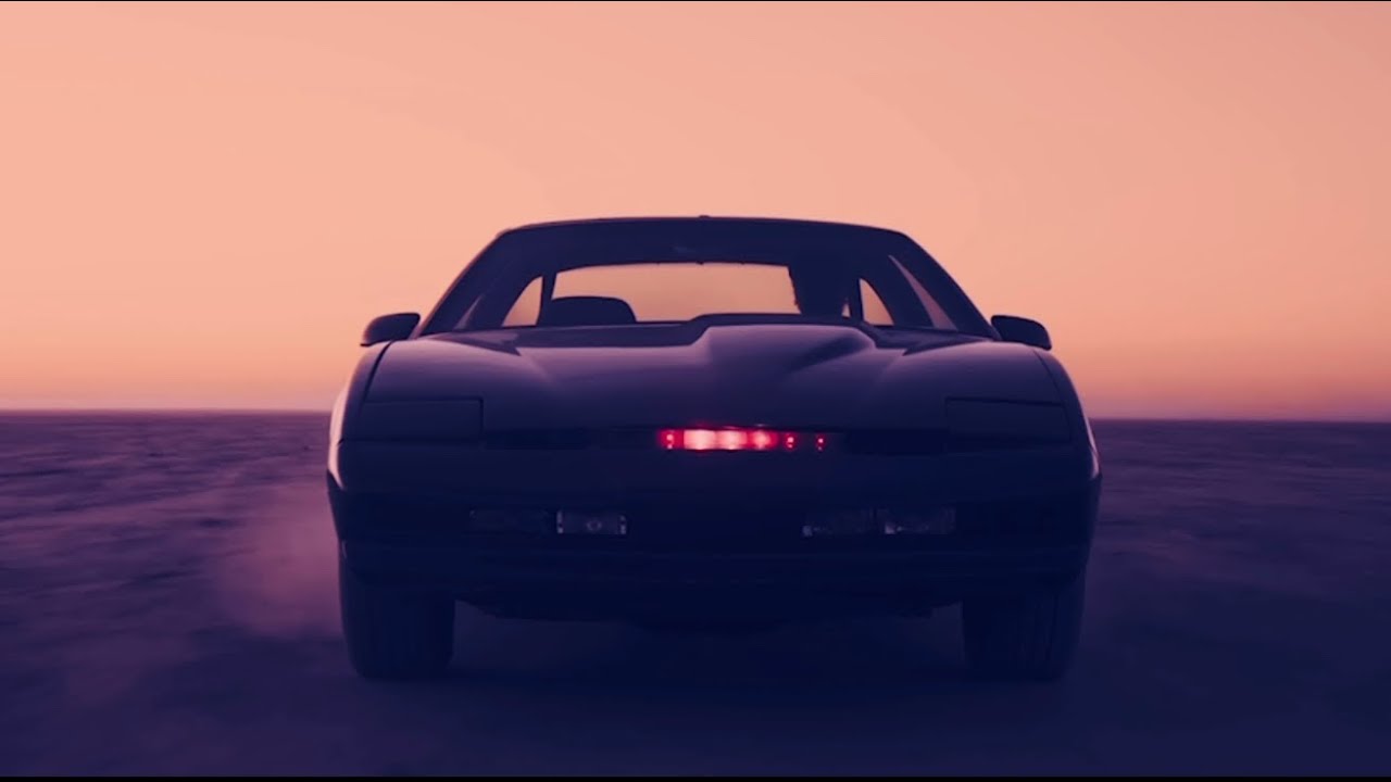 Knight Rider 2026: A tribute to the iconic series intro.