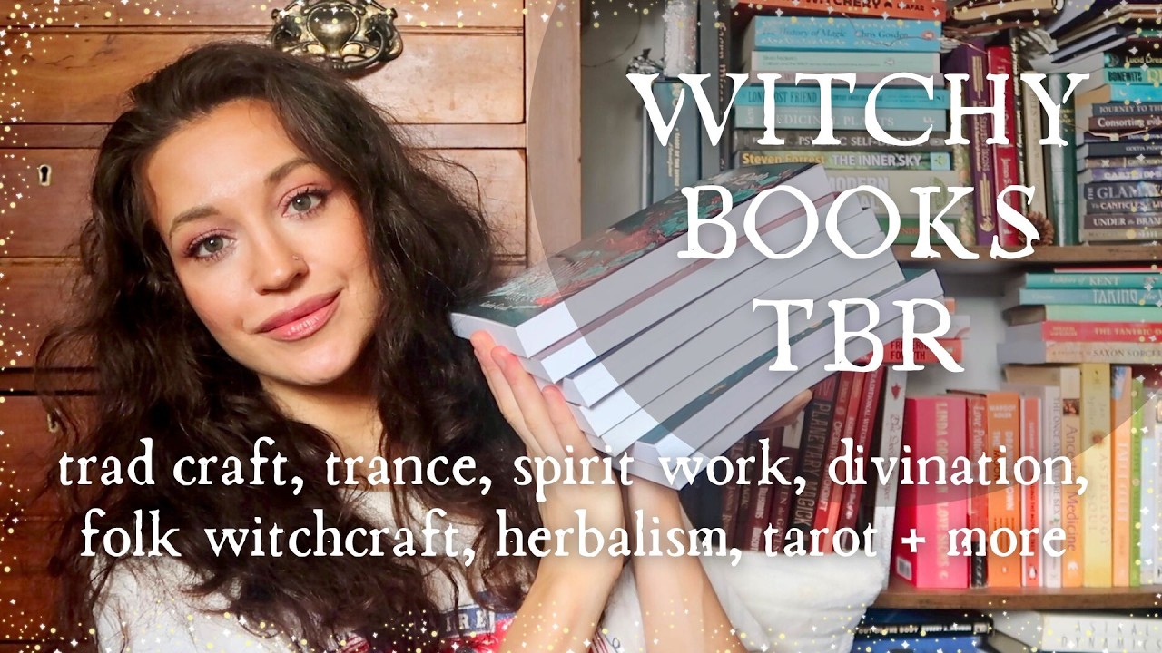 WITCHY OCCULT BOOKS TO BE READ: TRADITIONAL WITCHCRAFT, SPIRITUAL HERBALISM, TAROT, SPOONIE MAGICK..
