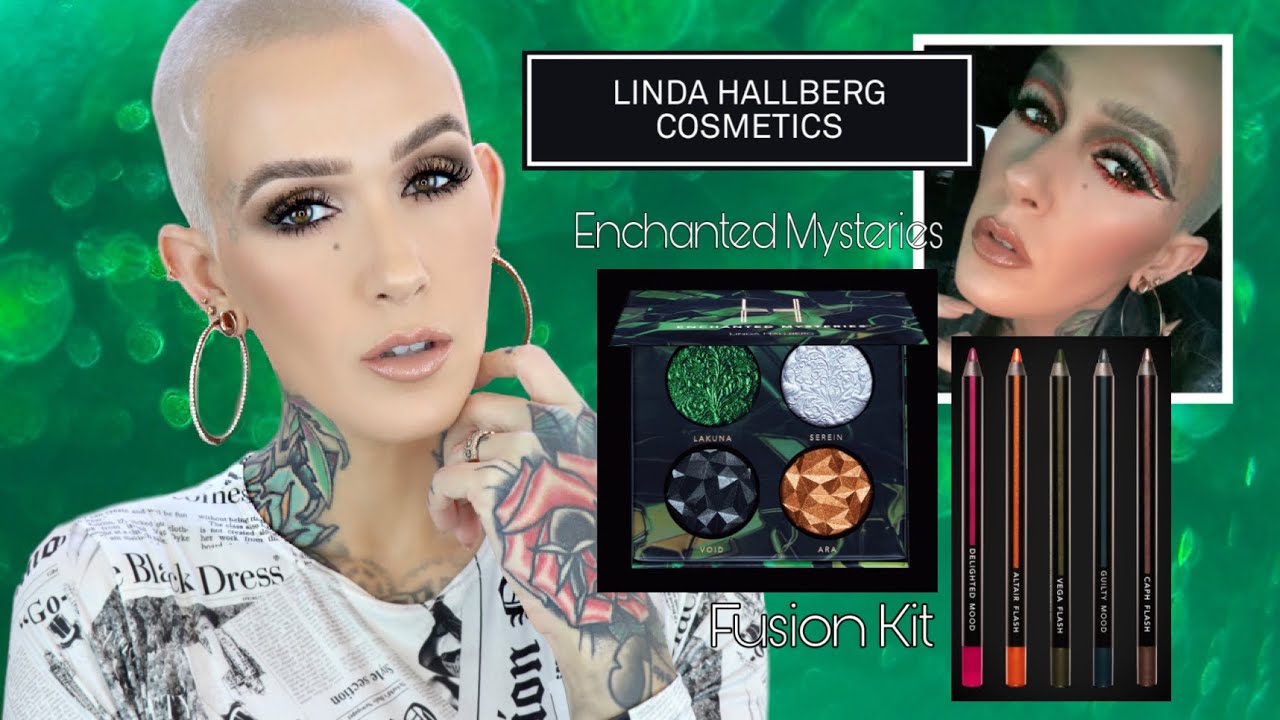 NEW Linda Hallberg Cosmetics Enchanted Mysteries Palette & Fusion Kit