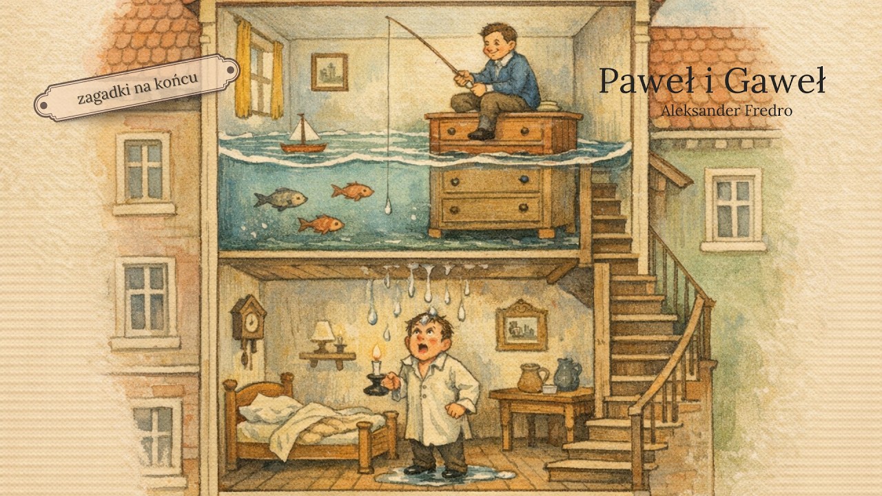 Paweł i Gaweł – Aleksander Fredro 📖 bajka dla dzieci z morałem | Retro Bajki