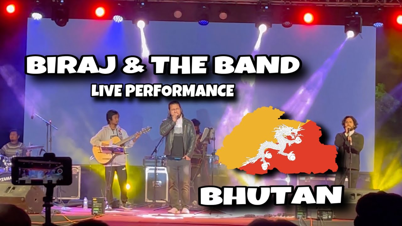 Rakhao Rasi + Na Singi + Nwng Dwisa😍 BIRAJ & THE BAND Live Performance In BHUTAN🇧🇹