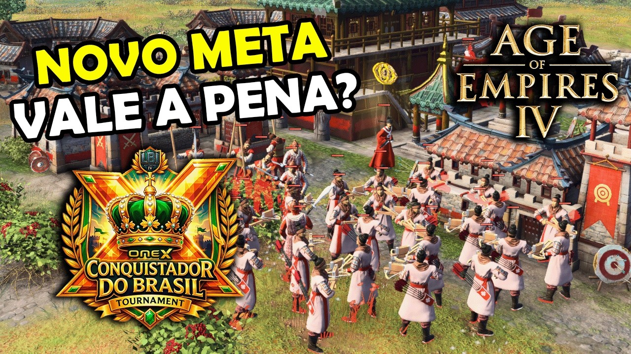 Confronto Parelho no Age of Empires 4 - Sektor vs Erik - CdB OneX 2