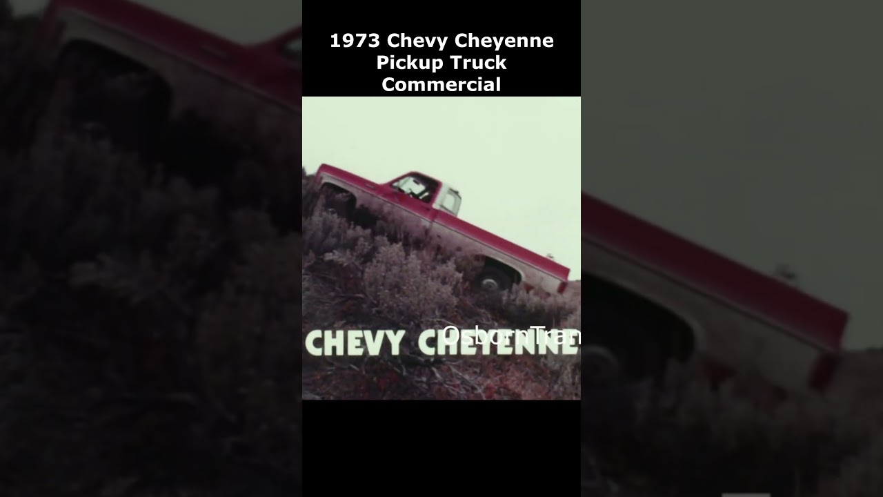 1973 Chevy Cheyenne Pickup Truck Commercial #chevy #cheyenne #commercial #publicit&eacute; #propaganda