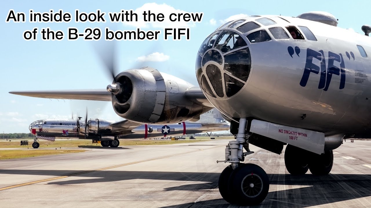 FIFI и DOC — последние бомбардировщики B-29, которые ещё летают (Houston Airshow 2025)