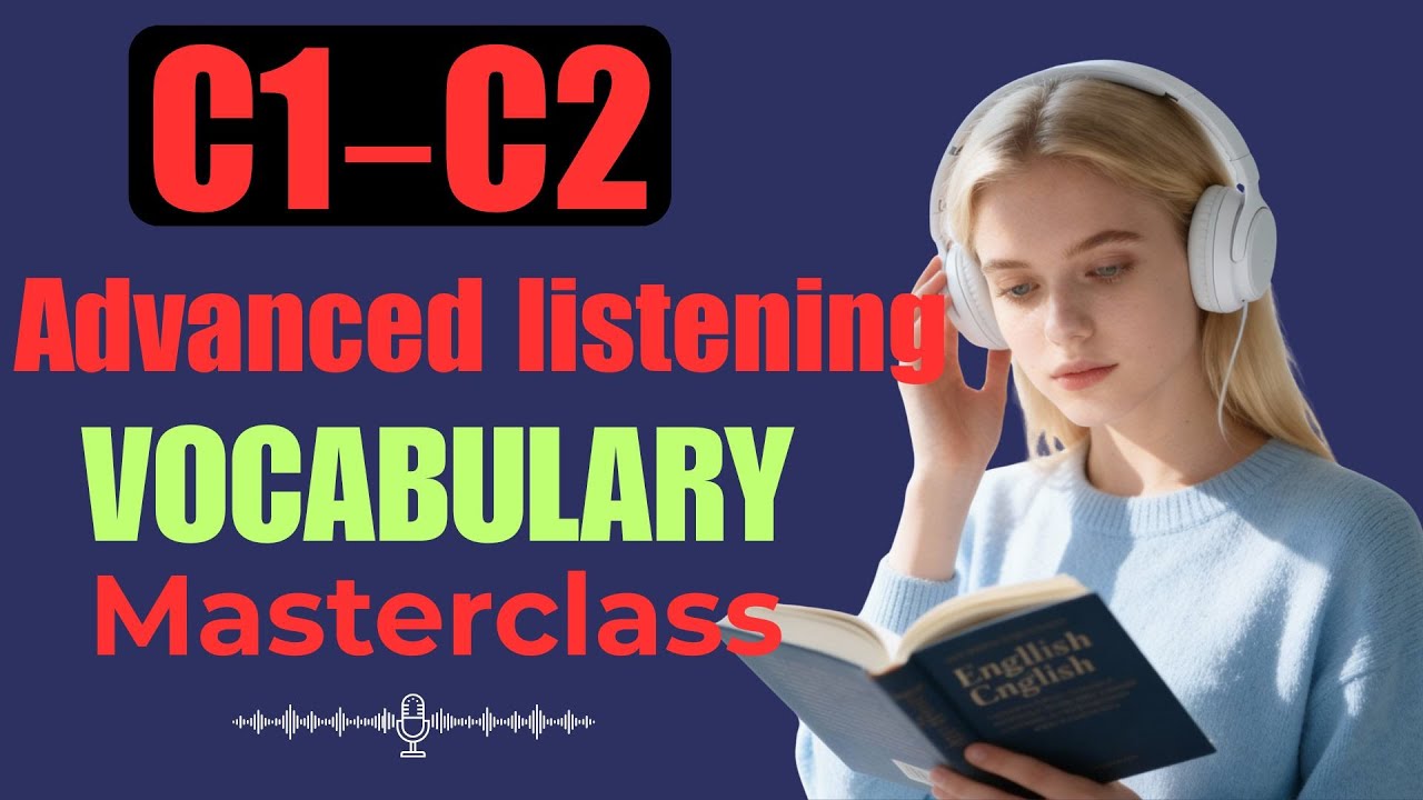 Advanced English Listening Practice (C1–C2) | 2 Hours to Think & Speak Fluently