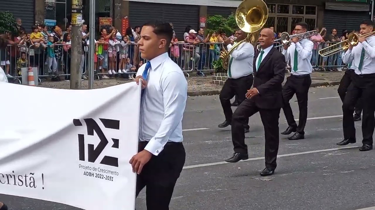 Bandas das Assembleias de Deus Ministério de Belo Horizonte - Desfile de Sete de Setembro 2023 - BH