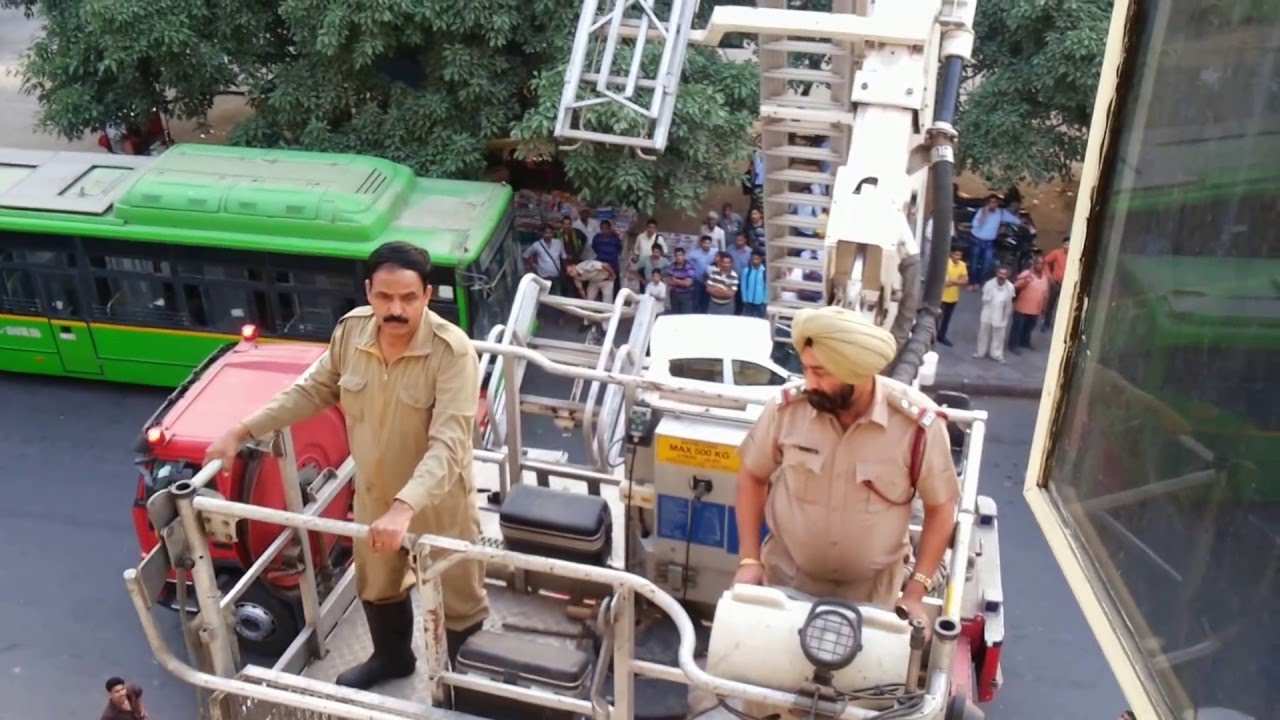 Injured Pigeon saved by Delhi Fire Service