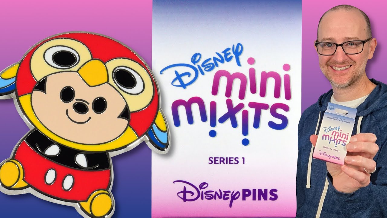 Disney Mini Mixits | Распаковка значков Disney