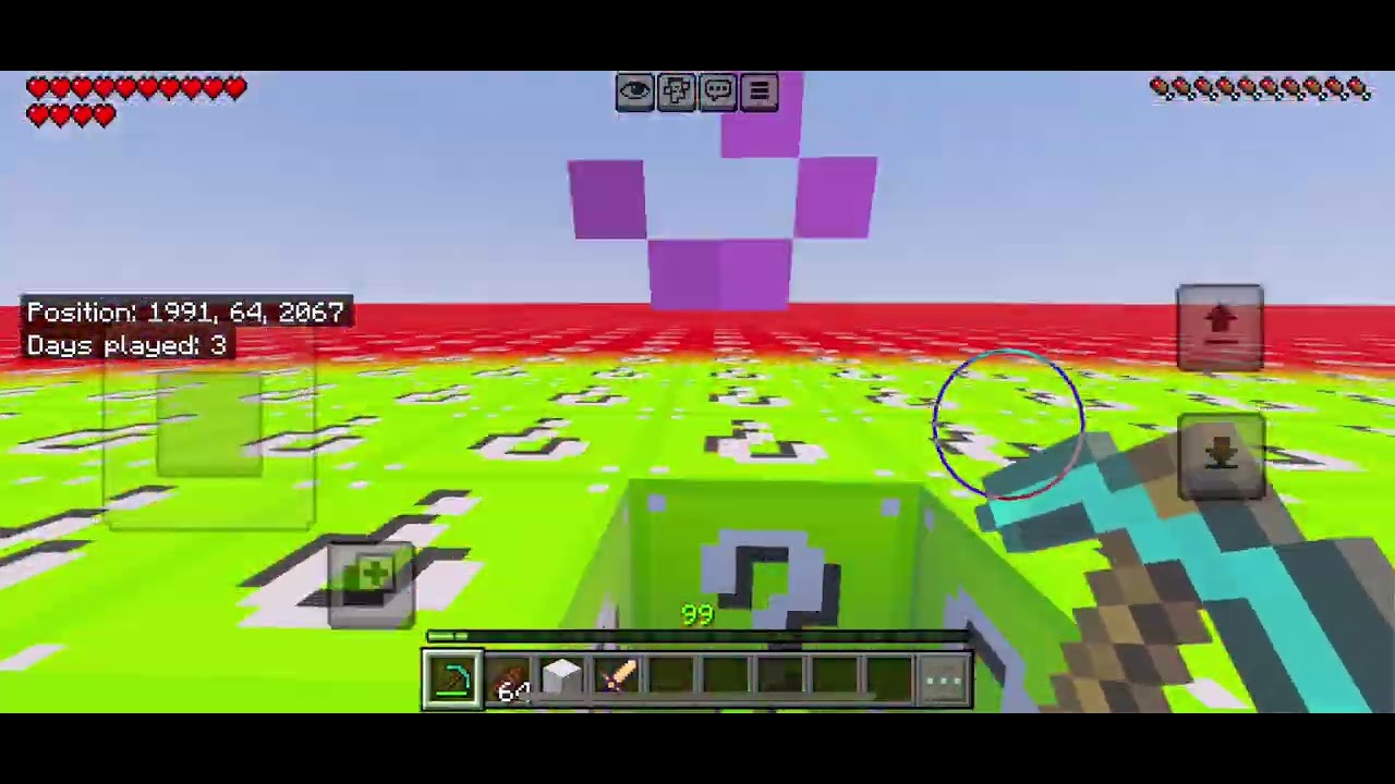 Rainbow Lucky Block world! 