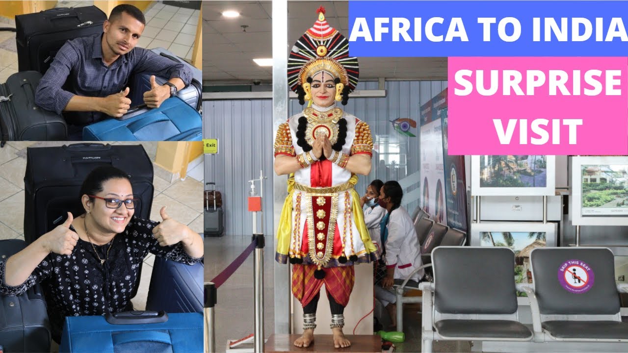 Surprise Visit Africa To India !! Family Reaction !! 😅
