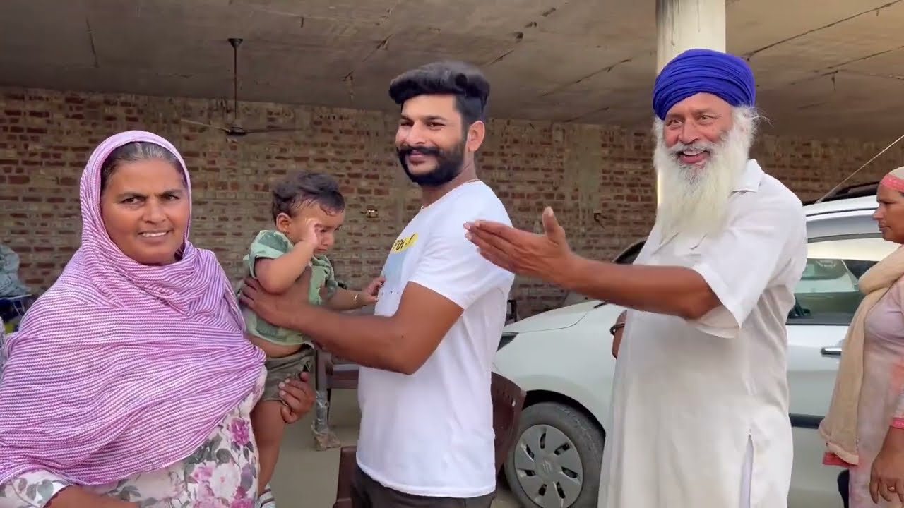 Bhua ji kehde kheta ch othe ja ke pe gya siapa 😬😳