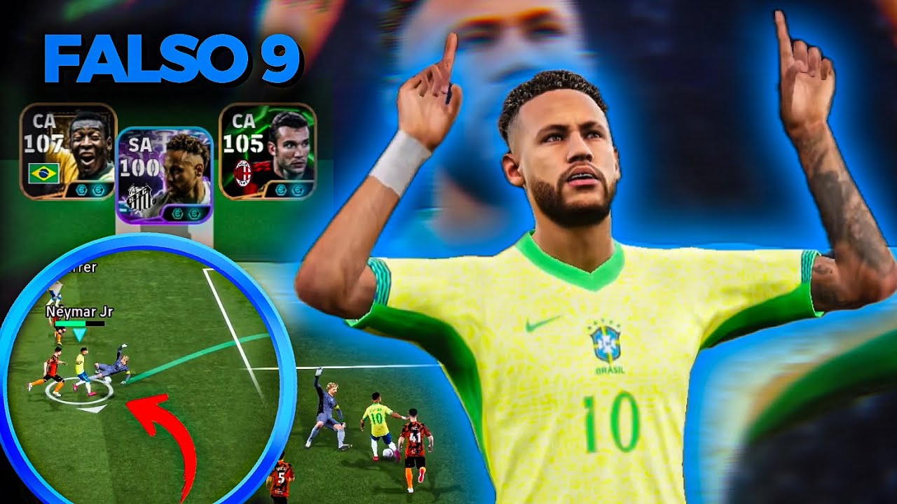 NOVO NEYMAR BLITZ CURLER DE FALSO 9 HUMILHANDO ATÉ O GOLEIRO! 😱 ( Fiz uma ficha bugada ) 