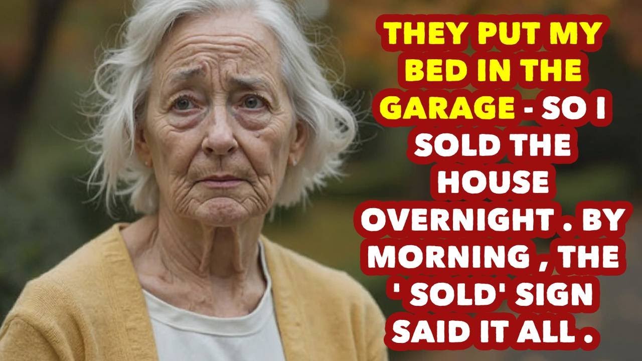 They Put My Bed in the Garage — So I Sold the House Overnight